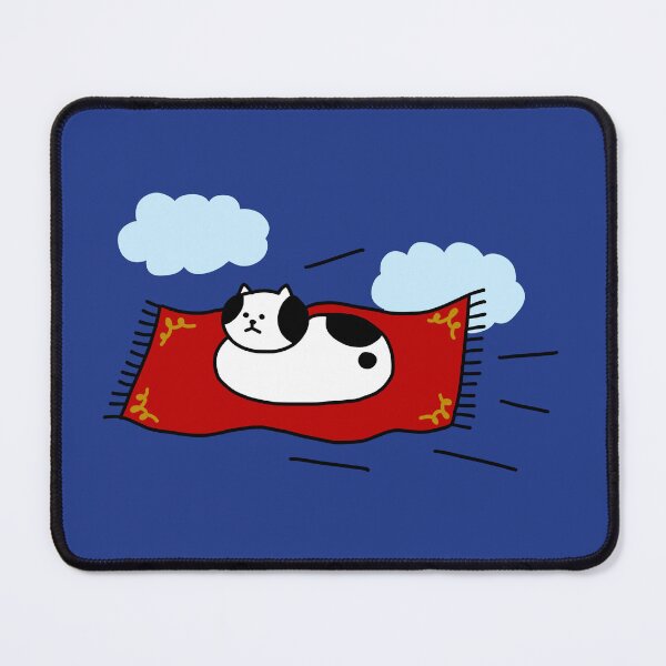 Item preview, a Cat on flying carpet designed and sold by superbaechoo.