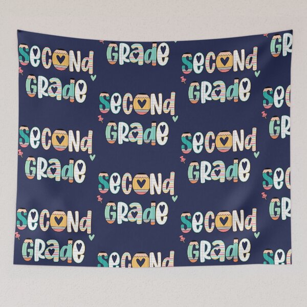 Item preview, Copy of Second Grade Cute Teacher Student Back To School Graphic designed and sold by tarzbol.