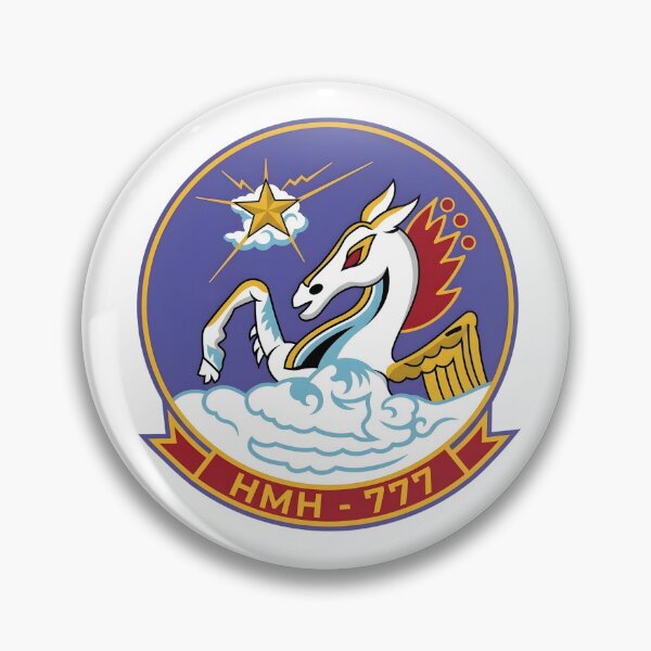 Item preview, US Marine Corps HMH-777 Squadron Patch designed and sold by CharlieDesings.