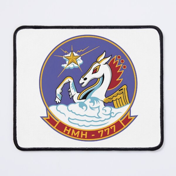 Item preview, US Marine Corps HMH-777 Squadron Patch designed and sold by CharlieDesings.