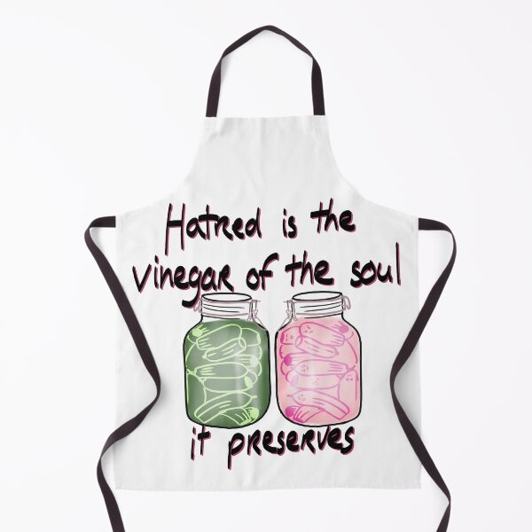 Item preview, Hate is the vinegar of the soul designed and sold by mousse-tache.