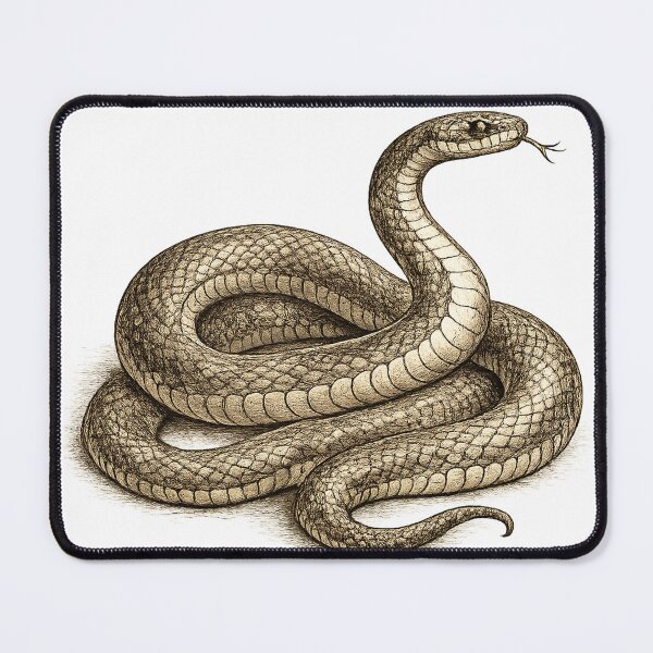 Item preview, Anatomical Engraving Snake designed and sold by A Light Worker.