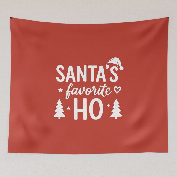 Item preview, Santa's Favorite Ho – Festive Holiday Art designed and sold by Tklezardesigns.