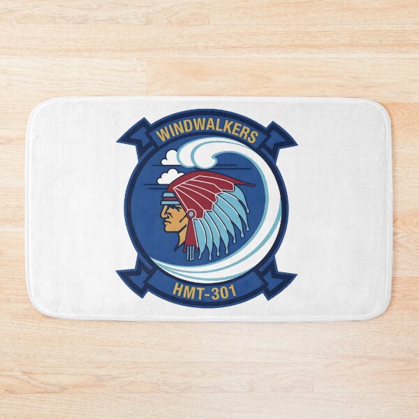 Item preview, US Marine Corps HMT-301 Windwalkers Squadron Patch designed and sold by CharlieDesings.