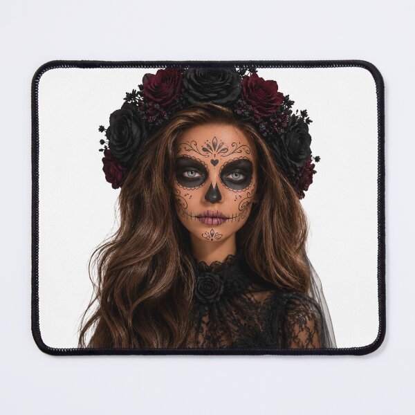 Item preview, Gothic Sugar Skull Girl designed and sold by Moxie-Cat-Universe.