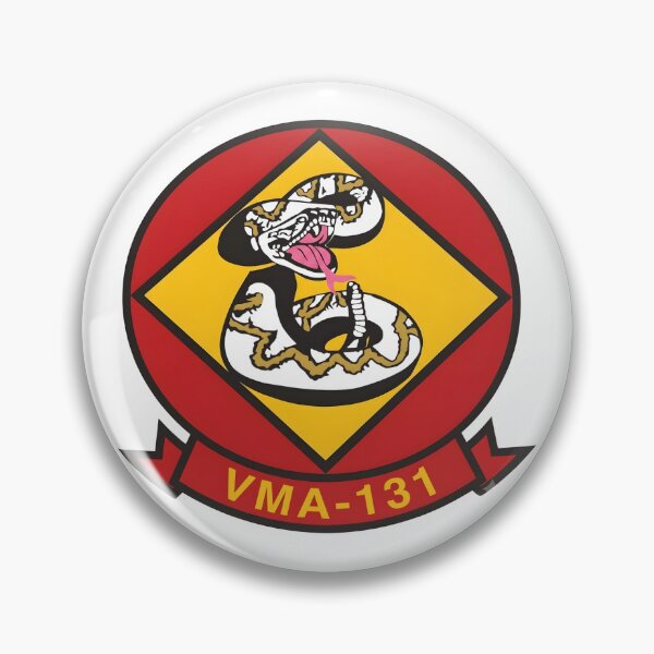 Item preview, US Marine Corps VMA-131 Diamondbacks Squadron Patch designed and sold by CharlieDesings.