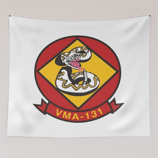 Item preview, US Marine Corps VMA-131 Diamondbacks Squadron Patch designed and sold by CharlieDesings.