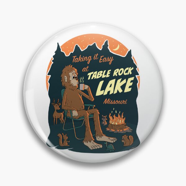 Item preview, Taking It Easy at Table Rock Lake Bigfoot designed and sold by John Morris Illustration.