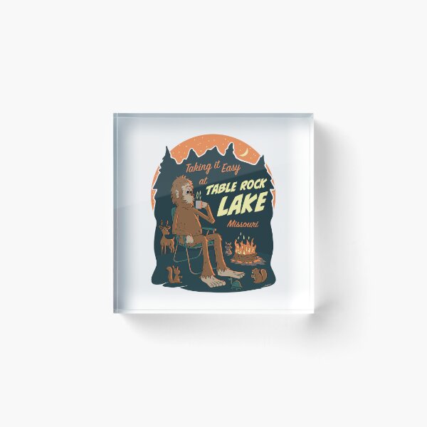Item preview, Taking It Easy at Table Rock Lake Bigfoot designed and sold by John Morris Illustration.
