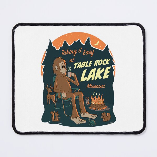 Item preview, Taking It Easy at Table Rock Lake Bigfoot designed and sold by John Morris Illustration.
