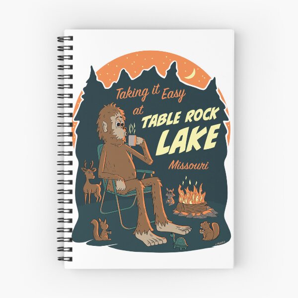 Item preview, Taking It Easy at Table Rock Lake Bigfoot designed and sold by John Morris Illustration.