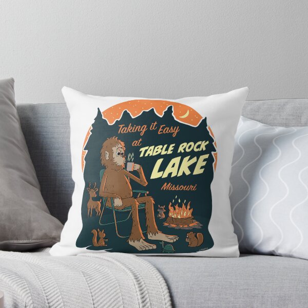 Item preview, Taking It Easy at Table Rock Lake Bigfoot designed and sold by John Morris Illustration.