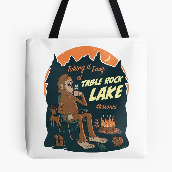 Item preview, Taking It Easy at Table Rock Lake Bigfoot designed and sold by John Morris Illustration.