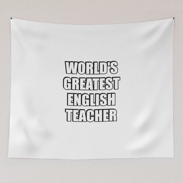 Item preview, English Teacher designed and sold by Inspirationmotivation.