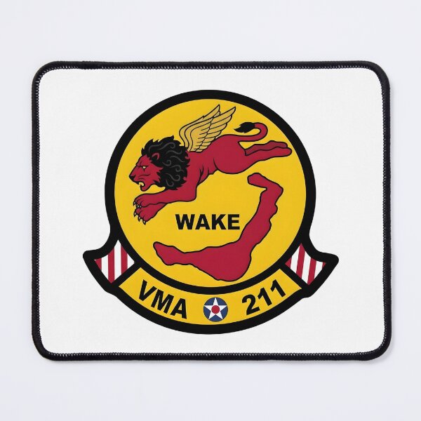 Item preview, US Marine Corps VMA-211 Wake Island Avengers Squadron Patch designed and sold by CharlieDesings.