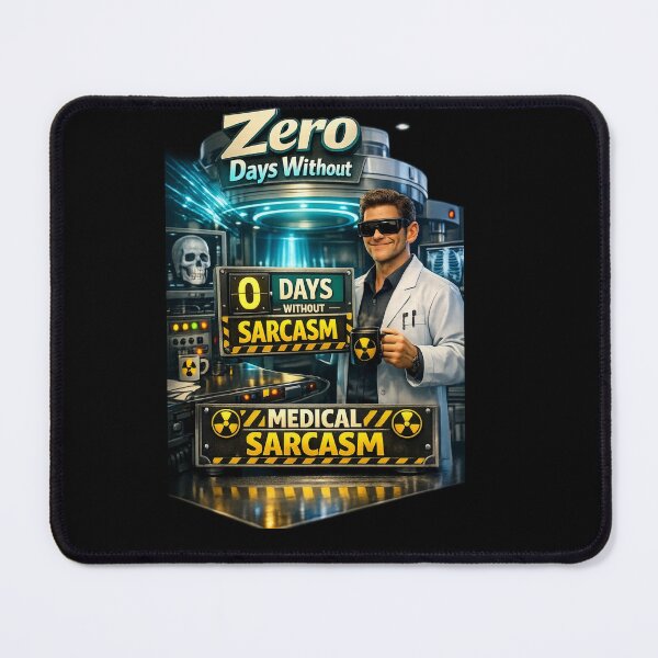 Item preview, Zero Days Without Medical Sarcasm Funny Radiology Tech designed and sold by Timeless Junction.