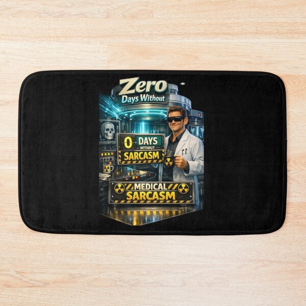 Item preview, Zero Days Without Medical Sarcasm Funny Radiology Tech designed and sold by Timeless Junction.