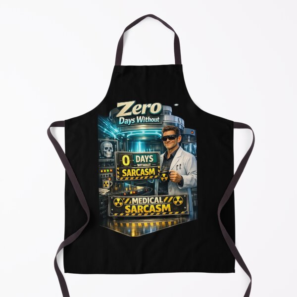Item preview, Zero Days Without Medical Sarcasm Funny Radiology Tech designed and sold by Timeless Junction.
