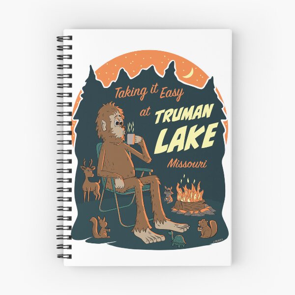Item preview, Taking It Easy at Truman Lake Bigfoot designed and sold by John Morris Illustration.