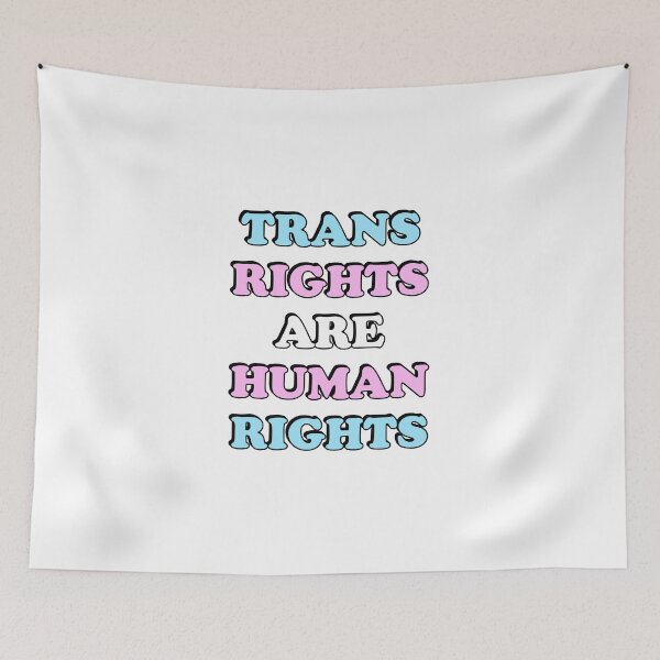 Item preview, Trans Rights Are Human Rights  designed and sold by Inspirationmotivation.