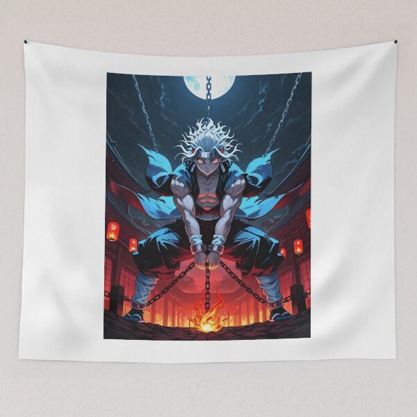 Item preview, Anime - Iconic Demon Character, Antagonist of Demon Slayer designed and sold by AnimeShin.