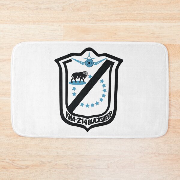 Item preview, US Marine Corps VMA-214 Blacksheep Squadron Patch designed and sold by CharlieDesings.