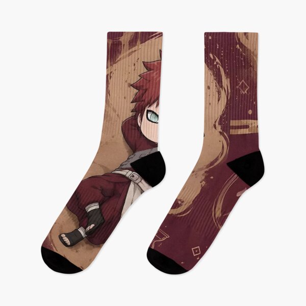 Item preview, Gaara | Desert Spirit Chibi – Kawaii Sand Guardian Anime Style Art Print designed and sold by Dyan4.