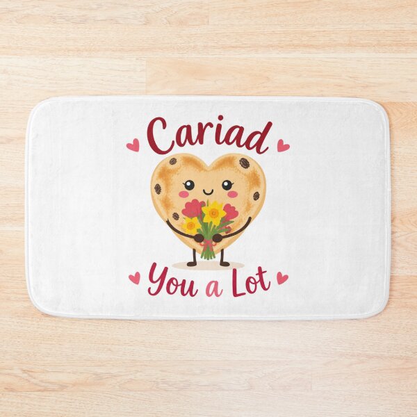 Item preview, Cariad You A Lot Cute Welsh Cake Love Pun Art designed and sold by Cerys-GS.