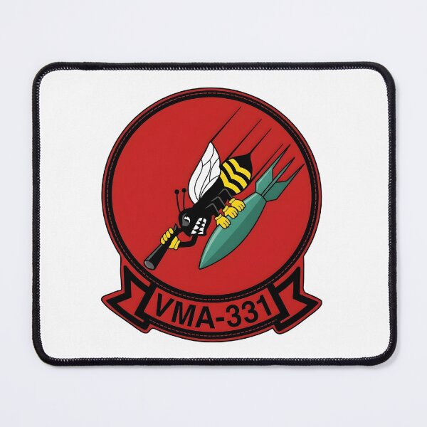 Item preview, US Marine Corps VMA-331 Bumblebees Squadron Patch designed and sold by CharlieDesings.