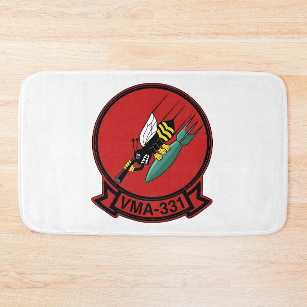 Item preview, US Marine Corps VMA-331 Bumblebees Squadron Patch designed and sold by CharlieDesings.