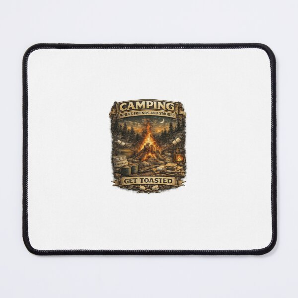 Item preview, Camping Where Friends And S'mores Get Toasted designed and sold by lovepower.