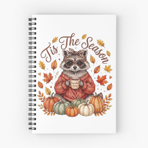 Item preview, Tis The Season Autumn Raccoon designed and sold by Roy & Tiffany.