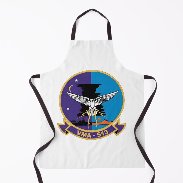 Item preview, US Marine Corps VMA-513 Flying Nightmares Squadron Patch designed and sold by CharlieDesings.