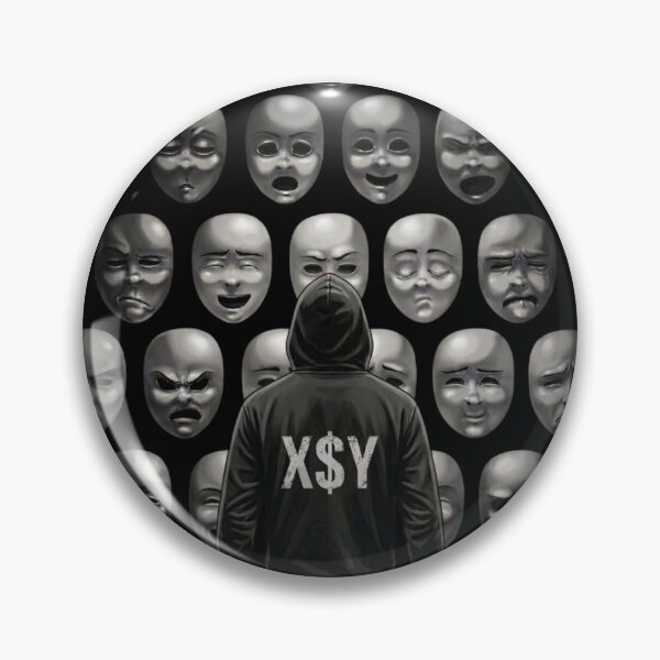 Item preview, X$Y Anonymous Hacker and Expressive Masks Art designed and sold by Xyshope.