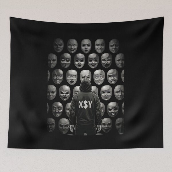 Item preview, X$Y Anonymous Hacker and Expressive Masks Art designed and sold by Xyshope.