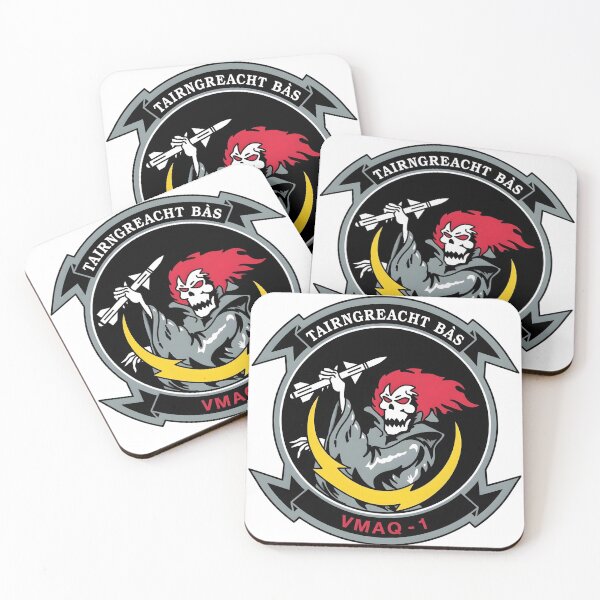 Item preview, US Marine Corps VMAQ-1 Banshees Squadron Patch designed and sold by CharlieDesings.