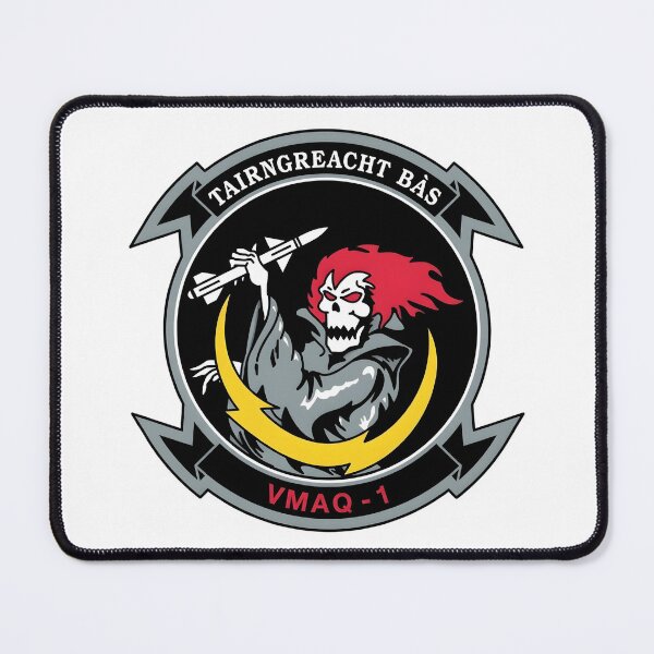 Item preview, US Marine Corps VMAQ-1 Banshees Squadron Patch designed and sold by CharlieDesings.