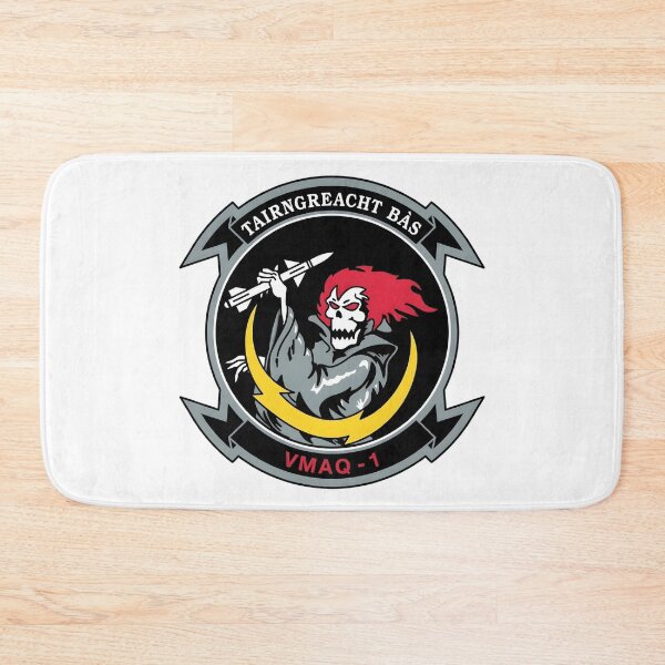 Item preview, US Marine Corps VMAQ-1 Banshees Squadron Patch designed and sold by CharlieDesings.