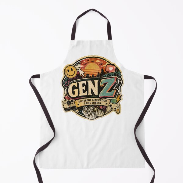 Item preview, Gen Z – Vintage Retro Logo Generation Z designed and sold by Dax Studio.