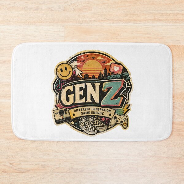 Item preview, Gen Z – Vintage Retro Logo Generation Z designed and sold by Dax Studio.