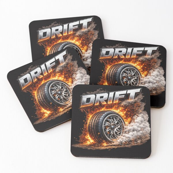 Item preview, DRIFT – Burning Performance Tire with Fiery Smoke designed and sold by BoB-66.