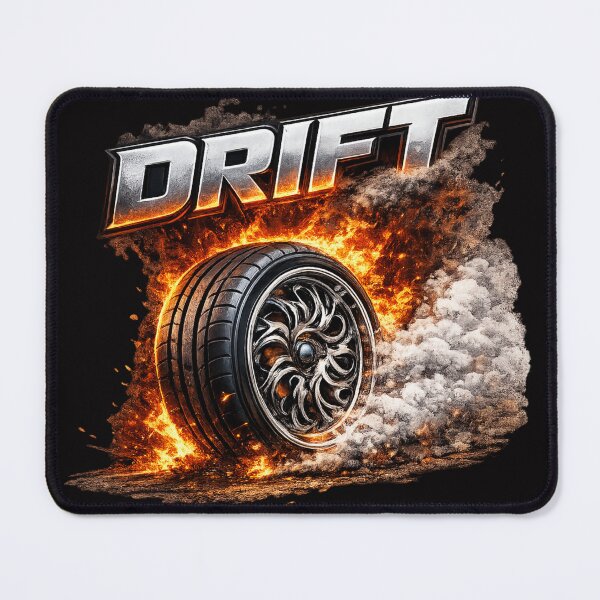 Item preview, DRIFT – Burning Performance Tire with Fiery Smoke designed and sold by BoB-66.