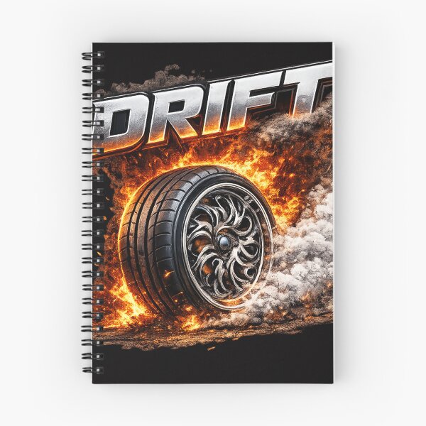 Item preview, DRIFT – Burning Performance Tire with Fiery Smoke designed and sold by BoB-66.