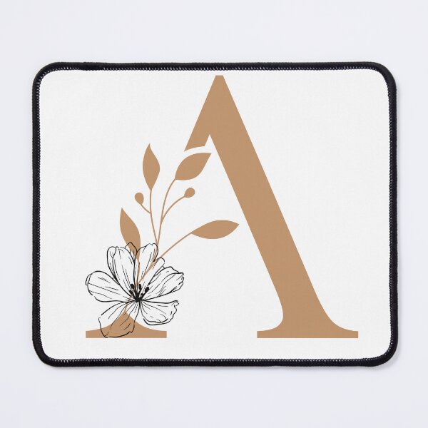 Item preview, Floral Monogram Letter A Sticker | Elegant Botanical Initial A designed and sold by Mia-sanocean.