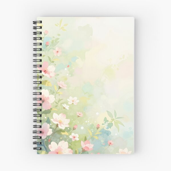 Item preview, A scattering of spring blossoms and green foliage designed and sold by SparroCreative.