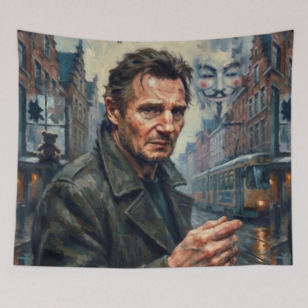 Item preview, Memory of a Killer Action Fine Art Tribute designed and sold by Art's Diner.
