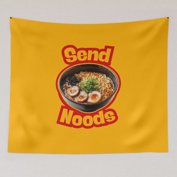 Item preview, Send Noods Squish Pop Art designed and sold by InanimateArt.