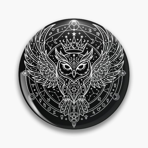 Item preview, Stolas Owl of the Infinite Sky designed and sold by taiche.