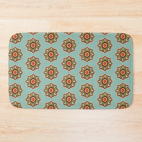 Item preview, Boho Crochet Mandala Sticker – Handmade Floral Crochet Medallion Art designed and sold by KAM-KAM-STORE.