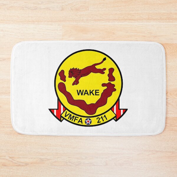 Item preview, US Marine Corps VMFA-211 Wake Island Avengers Squadron Patch designed and sold by CharlieDesings.
